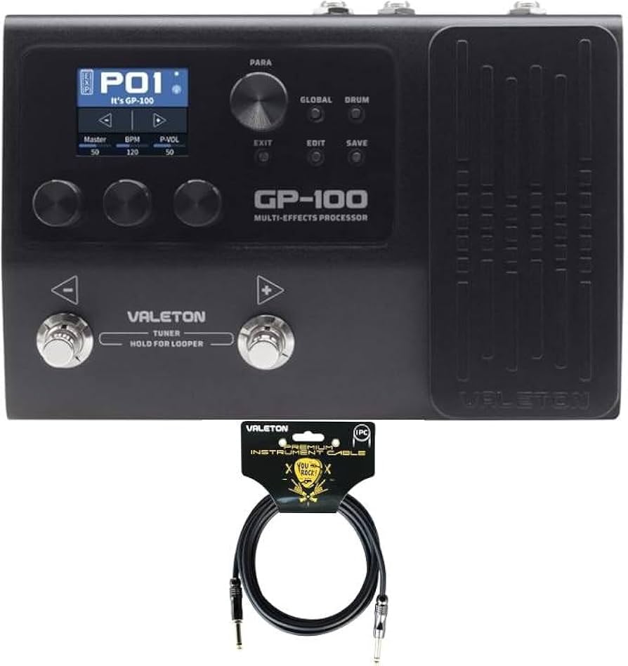 ギター Valeton / Multi-Effects GP-100 Amazon.com: Valeton GP-100 Guitar Bass Amp Modeling IR